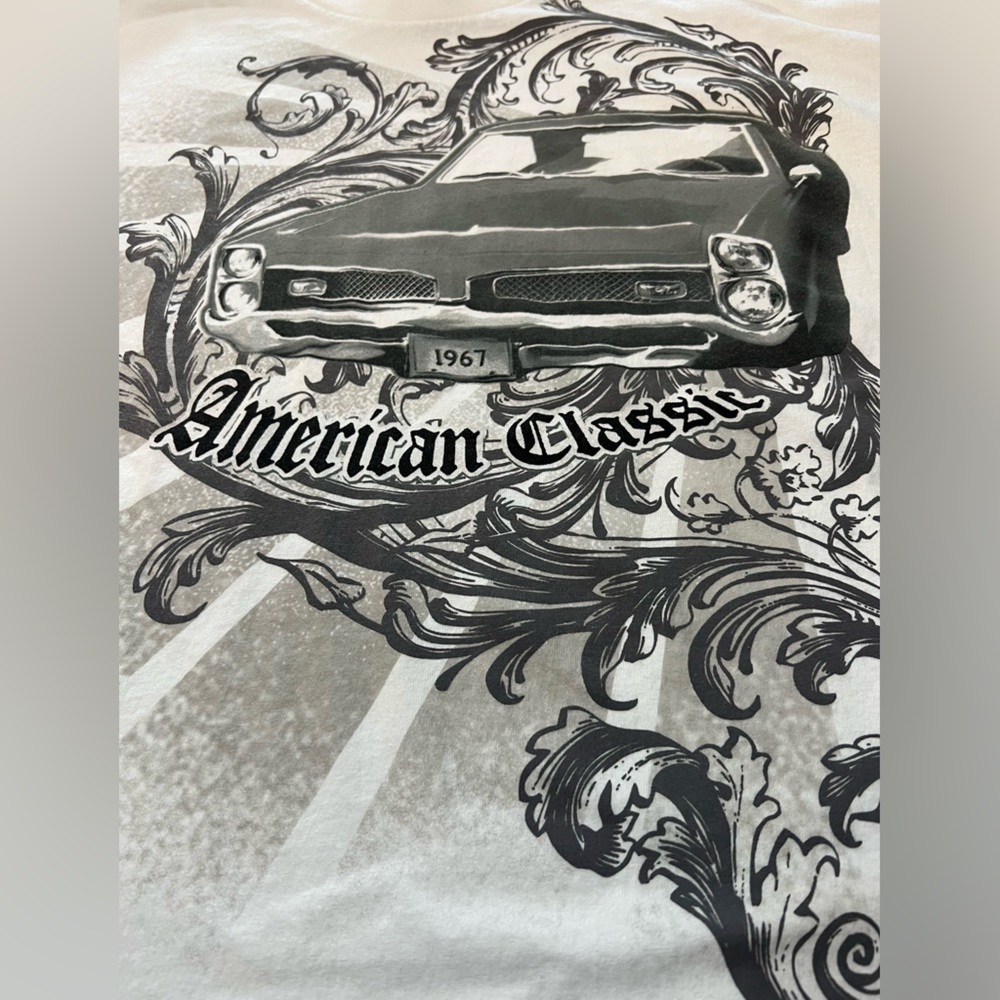 National Heritage 1967 Pontiac GTO American Classic Graphic Tee Shirt Adult XL